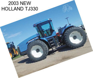 2003 NEW HOLLAND TJ330