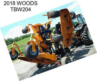 2018 WOODS TBW204