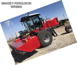 MASSEY-FERGUSON WR9860