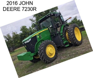 2016 JOHN DEERE 7230R