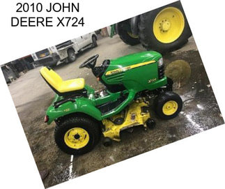 2010 JOHN DEERE X724