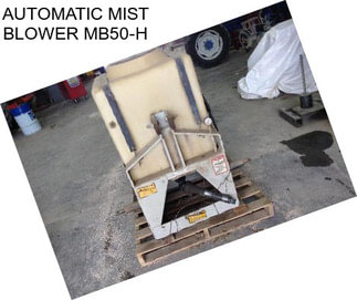 AUTOMATIC MIST BLOWER MB50-H