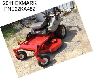 2011 EXMARK PNE22KA482