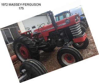 1972 MASSEY-FERGUSON 175