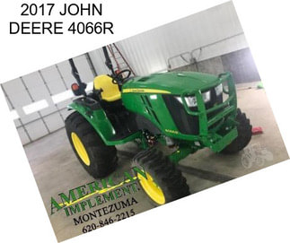 2017 JOHN DEERE 4066R