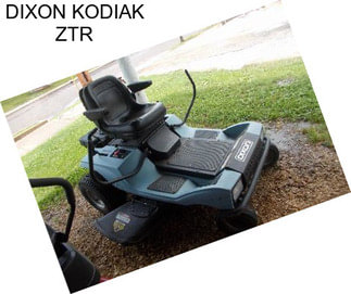 DIXON KODIAK ZTR