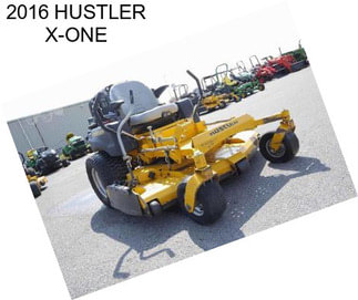 2016 HUSTLER X-ONE