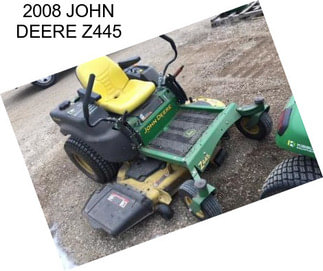 2008 JOHN DEERE Z445