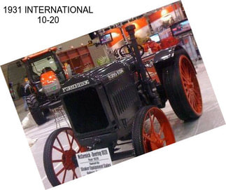 1931 INTERNATIONAL 10-20