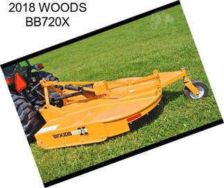 2018 WOODS BB720X