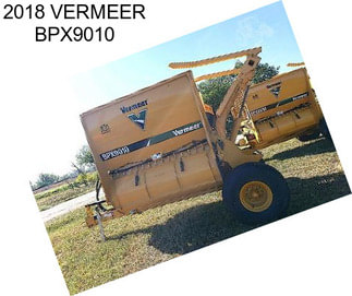 2018 VERMEER BPX9010