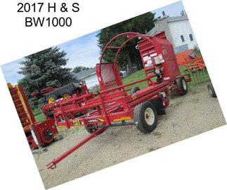 2017 H & S BW1000