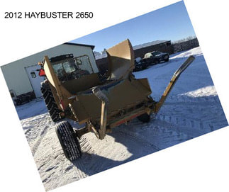 2012 HAYBUSTER 2650