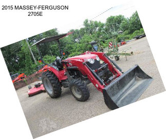 2015 MASSEY-FERGUSON 2705E