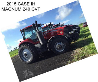 2015 CASE IH MAGNUM 240 CVT