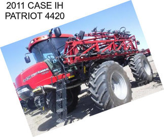 2011 CASE IH PATRIOT 4420