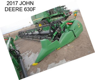 2017 JOHN DEERE 630F