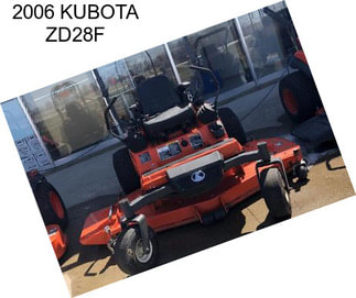 2006 KUBOTA ZD28F