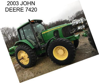 2003 JOHN DEERE 7420