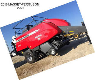 2016 MASSEY-FERGUSON 2250