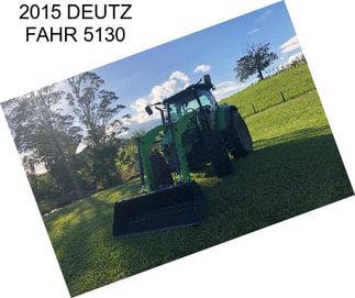 2015 DEUTZ FAHR 5130