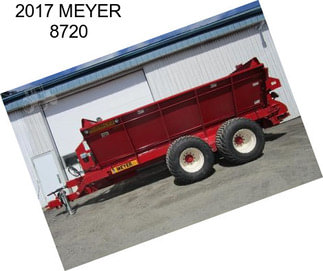 2017 MEYER 8720