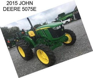 2015 JOHN DEERE 5075E