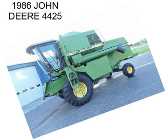 1986 JOHN DEERE 4425