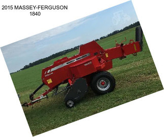 2015 MASSEY-FERGUSON 1840