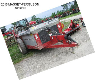 2015 MASSEY-FERGUSON SP3710