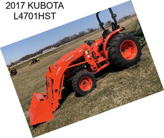 2017 KUBOTA L4701HST