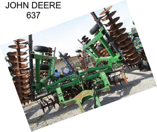 JOHN DEERE 637