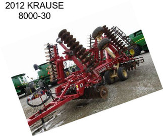 2012 KRAUSE 8000-30