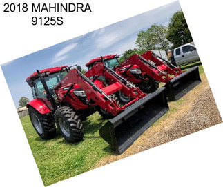 2018 MAHINDRA 9125S