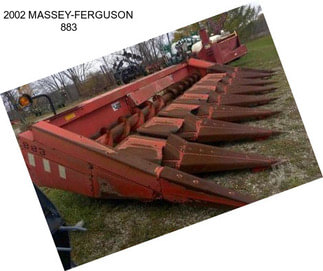 2002 MASSEY-FERGUSON 883