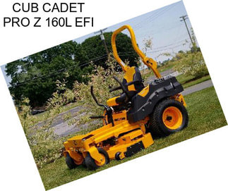 CUB CADET PRO Z 160L EFI