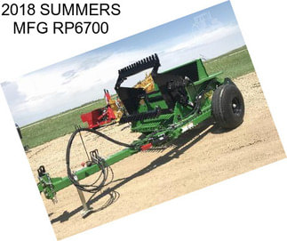 2018 SUMMERS MFG RP6700