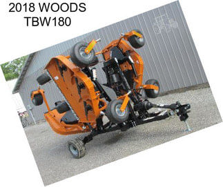 2018 WOODS TBW180