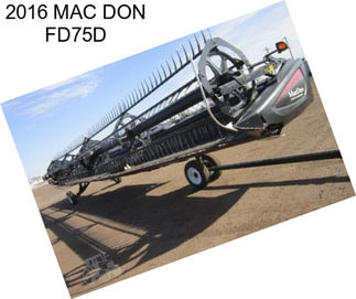 2016 MAC DON FD75D