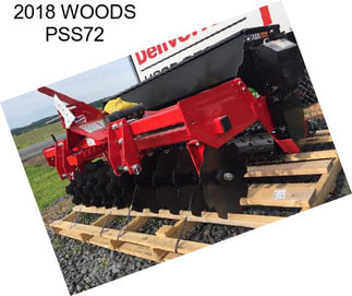 2018 WOODS PSS72