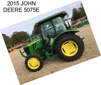 2015 JOHN DEERE 5075E