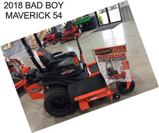 2018 BAD BOY MAVERICK 54