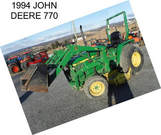 1994 JOHN DEERE 770