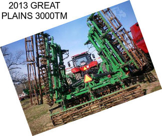 2013 GREAT PLAINS 3000TM