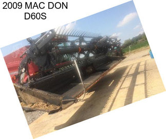 2009 MAC DON D60S