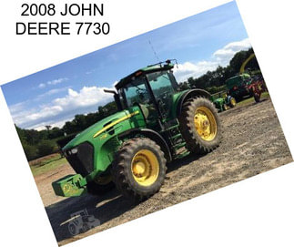 2008 JOHN DEERE 7730