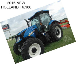 2016 NEW HOLLAND T6.180