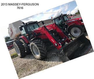 2013 MASSEY-FERGUSON 7616