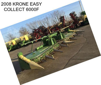 2008 KRONE EASY COLLECT 6000F