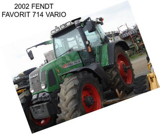 2002 FENDT FAVORIT 714 VARIO